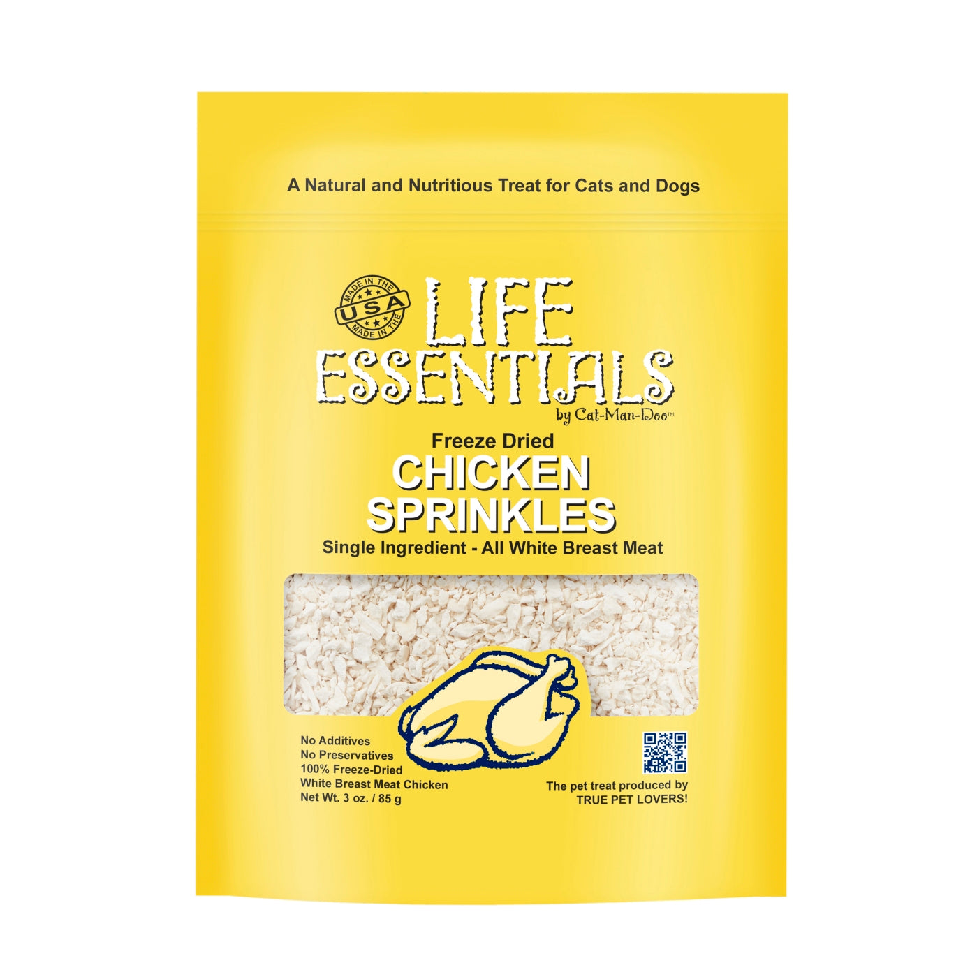 Life Essentials Freeze Dried Chicken Sprinkles 85g