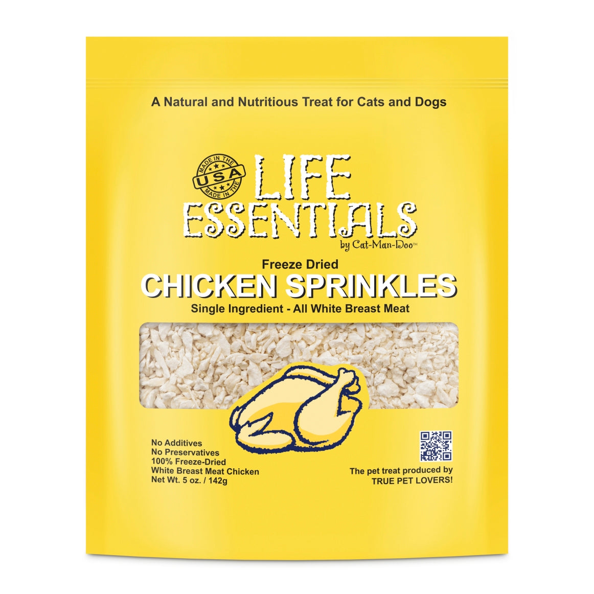 Life Essentials Freeze Dried Chicken Sprinkles 142g