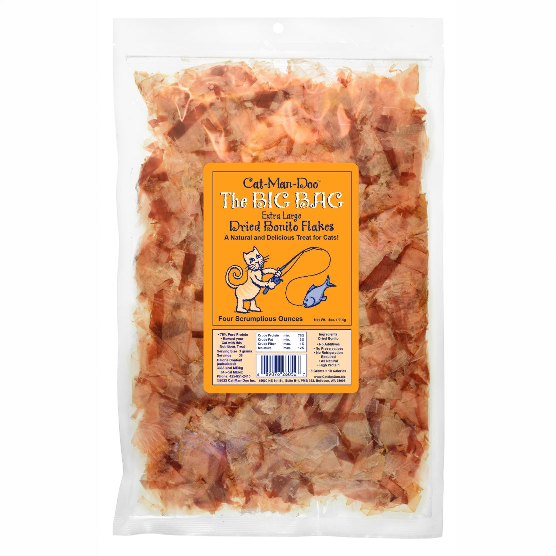 Cat-Man-Doo XL Dried Bonito Flakes Cat 114g